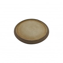 Πιάτο stoneware ρηχό 24cm σειρά Pillar Χειροποίητο Margo c477963