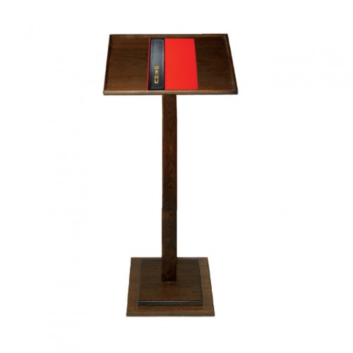 Ξύλινο Αναλόγιο Menu 56x34xΥ118cm wenge c477983