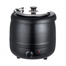 Ηλεκτρική σουπιέρα 10 λίτρων INOX μαύρη c477988 Ηλεκτρική σουπιέρα 10 λίτρων INOX μαύρη c477988