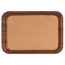 Δίσκος laminated σερβιρίσματος με φελλό 43x61cm χρώμα ξύλου c478158