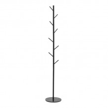 Καλόγερος Fori pakoworld μαύρο μέταλλο 30x30x173εκ c478202