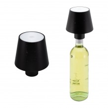 Φωτιστικό LED προσαρμόζεται σε μπουκάλια επαναφορτιζόμενο PARIS μαύρο SECURIT c478544