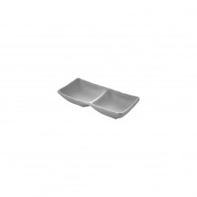 Μπωλ διπλό μελαμίνης 17x9xΥ3cm 150gr γκρι ματ - Σετ 5 c478638 Μπωλ διπλό μελαμίνης 17x9xΥ3cm 150gr γκρι ματ - Σετ 5 c478638