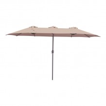 Ομπρέλα επαγγελματική Dorizo pakoworld μονοκόμματος ιστός αλουμίνιο καφέ ύφασμα 2 6x4 5x2 5m c478663 Ομπρέλα επαγγελματική Dorizo pakoworld μονοκόμματος ιστός αλουμίνιο καφέ ύφασμα 2 6x4 5x2 5m c478663