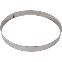 Τσέρκι τάρτας INOX στρογγυλό φ28xΥ4 5cm πάχος 10 10 Gobel made in France c478708 Τσέρκι τάρτας INOX στρογγυλό φ28xΥ4 5cm πάχος 10 10 Gobel made in France c478708