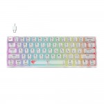 Gaming πληκτρολόγιο - Havit KB877L Transparent White c478728