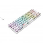 Gaming πληκτρολόγιο - Havit KB877L Transparent White c478728