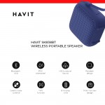 Ηχείο Bluetooth - Havit SK838BT Blue c478771