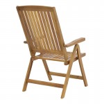 Τραπεζαρία Zerco Falov pakoworld σετ 5τεμ φυσικό μασίφ ξύλο ακακίας 130x80x72εκ c478864