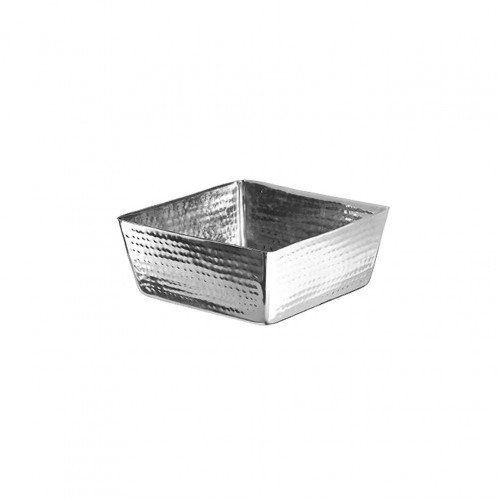 Μπωλ INOX σφυρήλατο 24x24x10cm Leone c478875