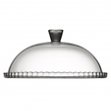 Τουρτιέρα με καπάκι Διάφανής φ32xY15 5cm Pasabahce Σετ 2 c479069