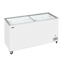 Καταψύκτης με ίσια συρόμενα κρύσταλλα 1550x630x892mm IC501SC c479075