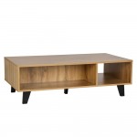 ARABICA COFFEE TABLE SONOMA ΜΑΥΡΟ ΜΑΥΡΟ 110x60xH35cm c479163