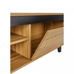 ARABICA TV STAND SONOMA ΜΑΥΡΟ 170x38xH49cm c479165