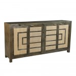 MAIANDROS ΜΠΟΥΦΕΣ ΚΑΦΕ ΣΚΟΥΡΟ ΦΥΣΙΚΟ 200x46xH102cm c479171