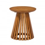 TORRE SIDE TABLE ΦΥΣΙΚΟ 45x45xH50cm c479179