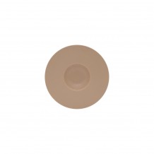 Πιάτο gourmet βαθύ πορσελάνης 18cm Σειρά Sandy Costa Verde Σετ 4 c479215