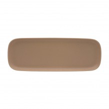 Πιατέλα ορθογώνια πορσελάνης 37x13cm Σειρά Sandy Costa Verde Σετ 4 c479221