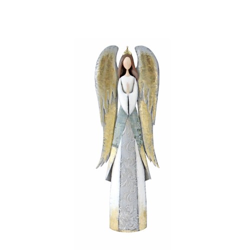 XMAS ANGEL WINGS B ΑΓΓΕΛΟΣ ΜΕΤΑΛΛΟ ΠΟΛΥΧΡΩΜΟ 25x11xH76cm c479903