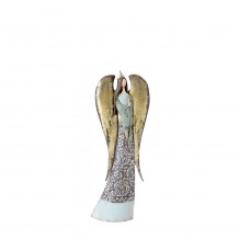 XMAS ANGEL WINGS C ΑΓΓΕΛΟΣ ΜΕΤΑΛΛΟ ΠΟΛΥΧΡΩΜΟ 20x9xH54cm c479904