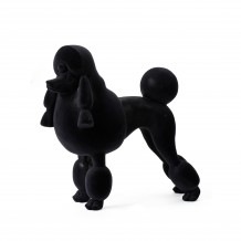 LIZA DECO ΣΚΥΛΟΣ POLYRESIN ΜΑΥΡΟ 40x18xH37cm c479936