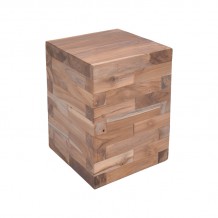 Βοηθητικό τραπέζι Werzy Inart φυσικό μασίφ ξύλο teak 35x35x49εκ c480126 Βοηθητικό τραπέζι Werzy Inart φυσικό μασίφ ξύλο teak 35x35x49εκ c480126