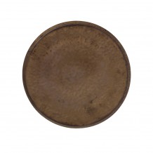 Πιάτο πορσελάνης φ30 5xΥ3cm Σειρά QUEOPS μπρονζέ Val do SOL - Σετ 4 c480225