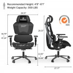 Gaming Καρέκλα - Eureka Ergonomic ERK-GC05-GY c480399