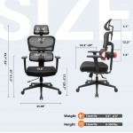 Καρέκλα Γραφείου - Eureka Ergonomic ERK-OC12-B c480400