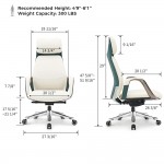 Καρέκλα Γραφείου Eureka Ergonomic ERK-OC07-OW c480401