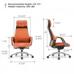 Καρέκλα Γραφείου - Eureka Ergonomic ERK-OC07-OR c480402