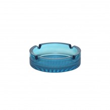 Γυάλινo τασάκι μπλε φ10 5x3 2cm σειρά Scotch UNIGLASS - Σετ 24 c480475