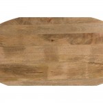 SKORPIO COFFEE TABLE ΚΑΡΥΔΙ ΜΑΥΡΟ 120x60xH45cm c480798