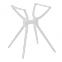 Βάση τραπεζιού Herno pakoworld λευκό pp 60x61x73εκ c480839