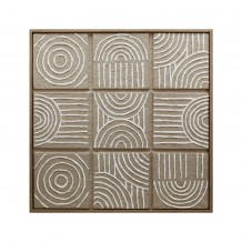 Πίνακας τοίχου με κορνίζα 90x90x4cm σε ρυζόχαρτο c480900