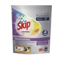 Πακέτο 46 professional κάψουλες πλυντηρίων ρούχων 3 σε 1 New pro formula SKIP c480906 Πακέτο 46 professional κάψουλες πλυντηρίων ρούχων 3 σε 1 New pro formula SKIP c480906