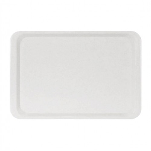 Δίσκος Fiberglass polytray GN1 1 - 32 5x53cm ενισχυμένος λεία επιφάνεια Λευκός c481054