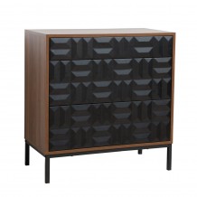 ZUMA ΚΟΜΟΤΑ ΚΑΡΥΔΙ ΜΑΥΡΟ 75 5x40xH79cm c481228 ZUMA ΚΟΜΟΤΑ ΚΑΡΥΔΙ ΜΑΥΡΟ 75 5x40xH79cm c481228