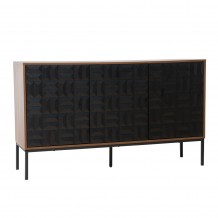 ZUMA ΜΠΟΥΦΕΣ ΚΑΡΥΔΙ ΜΑΥΡΟ 148x40xH85 5cm c481229 ZUMA ΜΠΟΥΦΕΣ ΚΑΡΥΔΙ ΜΑΥΡΟ 148x40xH85 5cm c481229