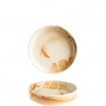 Μπωλ πορσελάνης 20cm με ψηλό κάθετο ακανόνιστο Rim σειρά Solis Bonna - Σετ 4 c481258