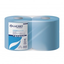 Ρολό κουζινας STRONG ΜΠΛΕ 3Φ 252 μέτρα 681 φύλλα 25x37cm Lucart Professional - Σετ 2 c481260
