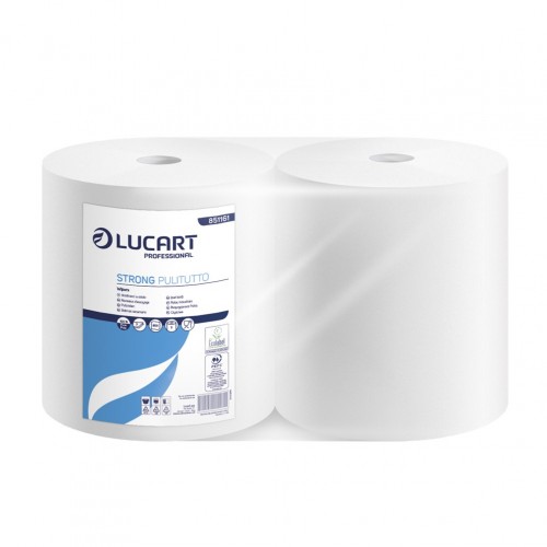 Ρολό κουζινας STRONG 2Φ 200 μέτρα 800 φύλλα 25x25cm Lucart Professional - Σετ 2 c481261