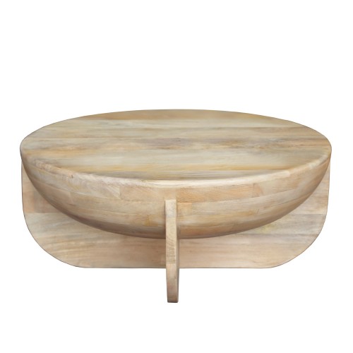 PALOMA COFFEE TABLE ΦΥΣΙΚΟ 91x91xH49cm c481522