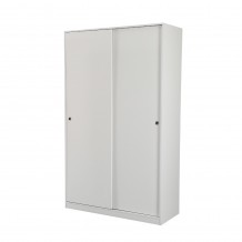 KEY ΝΤΟΥΛΑΠΑ 2ΠΟΡΤΕΣ ΛΕΥΚΟ 120x50xH200cm c481533