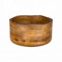 Ξύλινο μπωλ φ30xΥ16cm Mango σε φυσική απόχρωση με σχέδιο καμμένου μαύρου c481580 Ξύλινο μπωλ φ30xΥ16cm Mango σε φυσική απόχρωση με σχέδιο καμμένου μαύρου c481580
