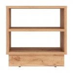 Κομοδίνο Mason pakoworld μελαμίνης σε oak απόχρωση 40x32x40εκ c481906