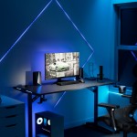 Gaming Γραφείο - Eureka Ergonomic ERK-GIP-55B-V2 148x60x79 5cm c481939