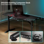 Gaming Γραφείο - Eureka Ergonomic ERK-GIP-55B-V2 148x60x79 5cm c481939