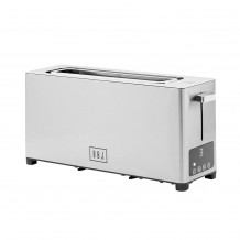 Φρυγανιέρα INOX αυτόματη για 2 φέτες 1000W φαρδιά υποδοχή 4x25 5cm 7 επίπεδα 3 λειτουργίες Digital display BOJ Spain c482021 Φρυγανιέρα INOX αυτόματη για 2 φέτες 1000W φαρδιά υποδοχή 4x25 5cm 7 επίπεδα 3 λειτουργίες Digital display BOJ Spain c482021