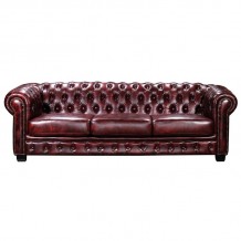 CHESTERFIELD 689 Καναπές 4Θέσιος Σαλονιού Καθιστικού Δέρμα Απόχρωση Antique Red c482142 CHESTERFIELD 689 Καναπές 4Θέσιος Σαλονιού Καθιστικού Δέρμα Απόχρωση Antique Red c482142